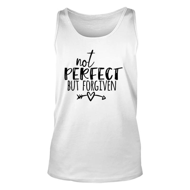 Not Perfect But Forgiven Vintage Unisex Tank Top