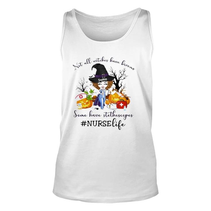 Nurse Life Not All Witches Have Brooms Some Have Stethoscopes Sophia Tank Top