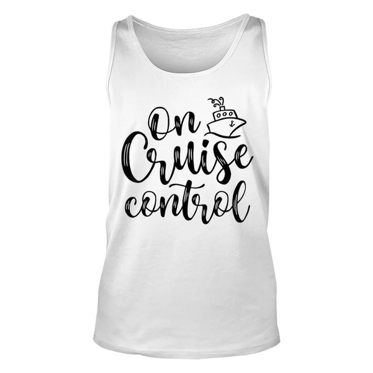 On Cruise Control Summer Vacation Unisex Tank Top