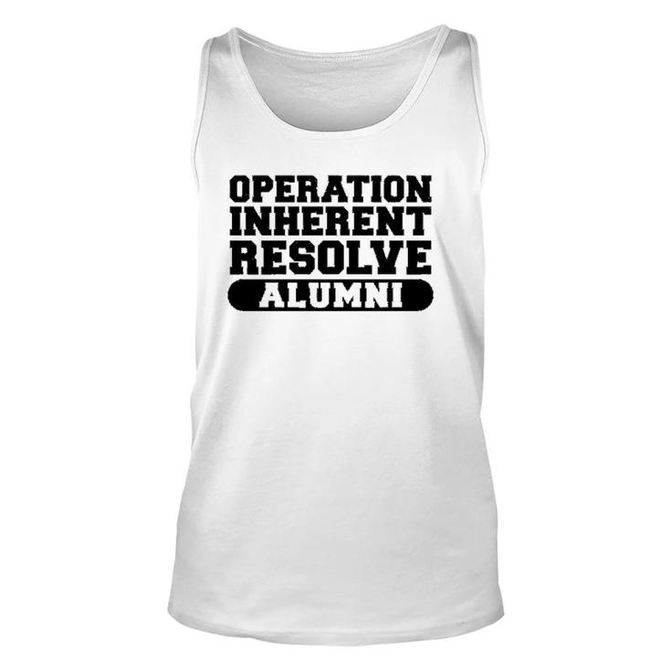 Operation Inherent Resolve Alumni Oir Veteran  Unisex Tank Top