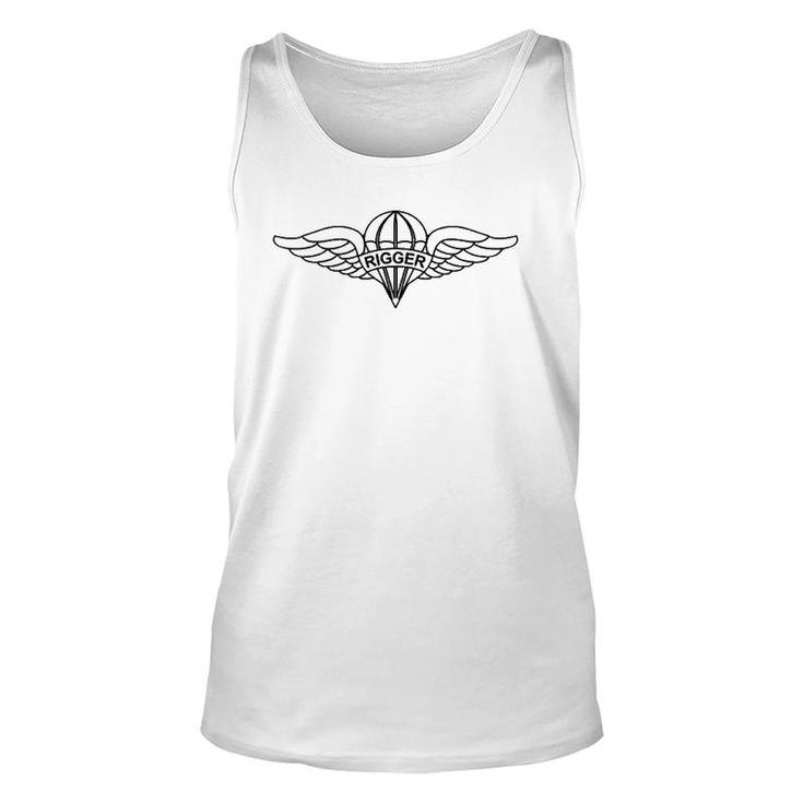 Parachute Rigger Badge - Us Army Unisex Tank Top