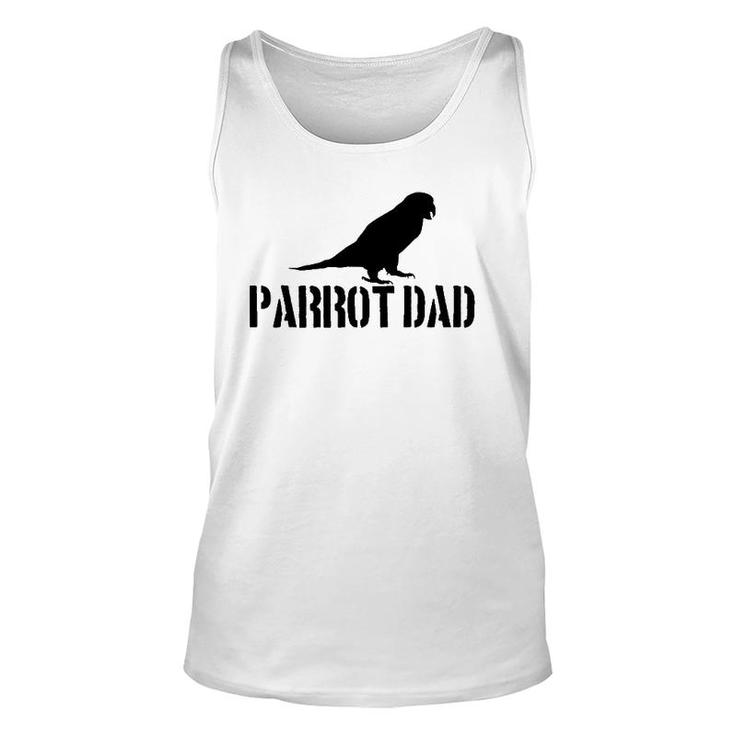 Parrot Dad Parrot Lover Gift Unisex Tank Top