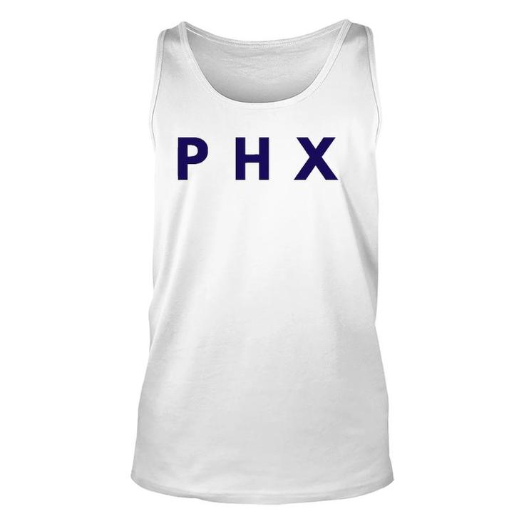 Phoenix Az Fans Latitude & Longitude Phx Basketball Unisex Tank Top