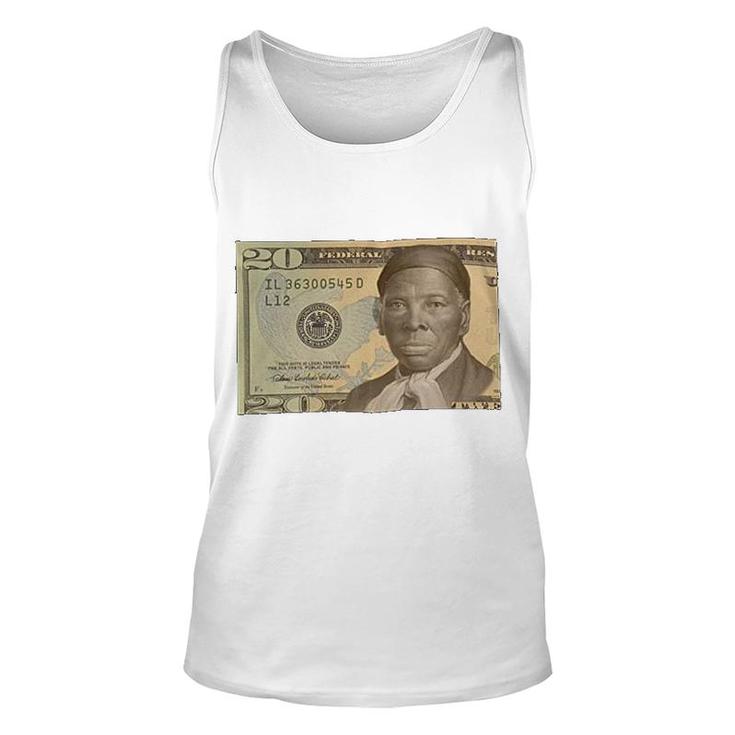 Popular Juneteenth Harriet Tubman 20 Dollar Bill Unisex Tank Top