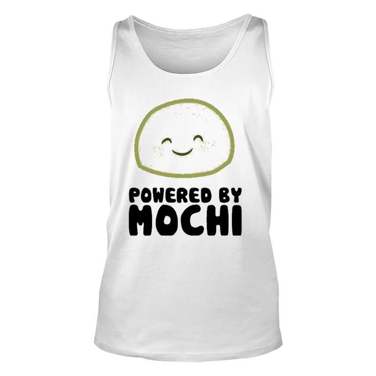 Powered By Mochi Japanese Mochi Lover Gift  Unisex Tank Top