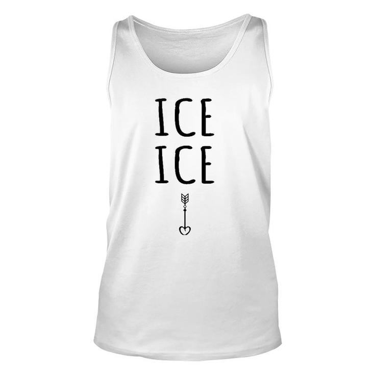 Womens Pregnancy Baby Expecting Ice Cute Pregnancy Announcement Tank Top