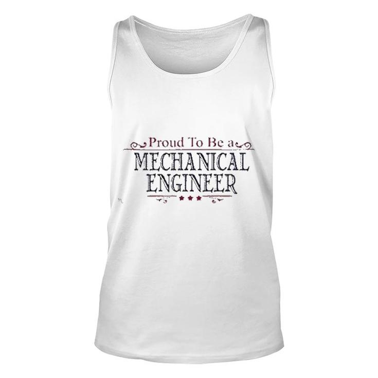 Proud To Be A Mechanical Engineer Unisex Tank Top
