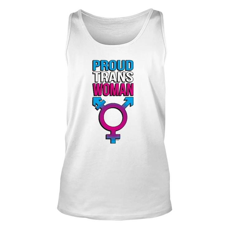 Proud Trans Woman Transgender Pride Unisex Tank Top