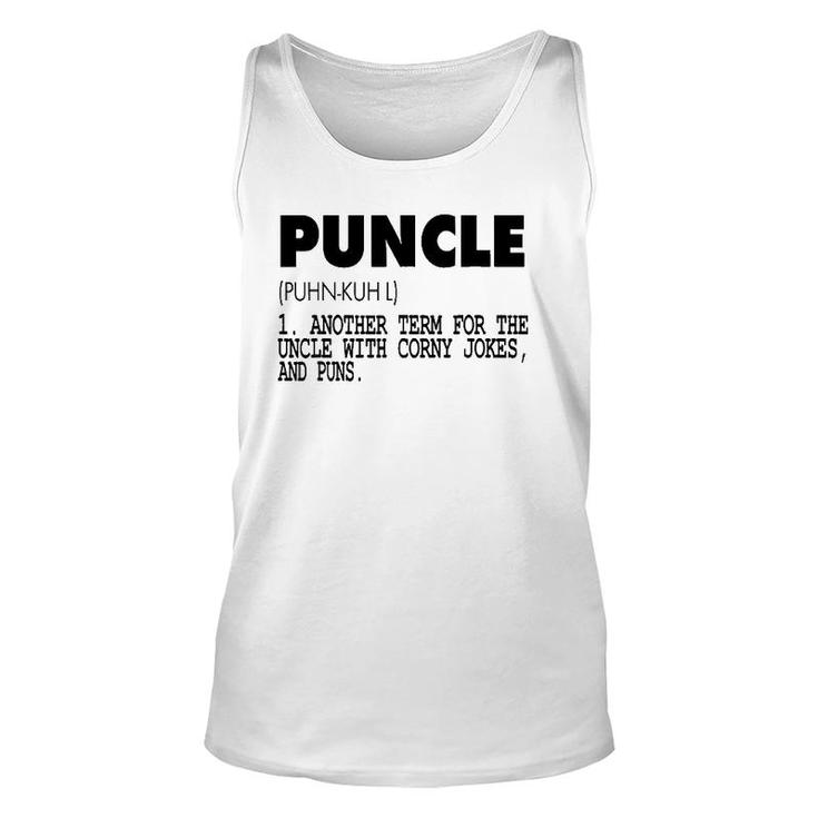 Puncle For The Uncle That Is Funnygift Unisex Tank Top