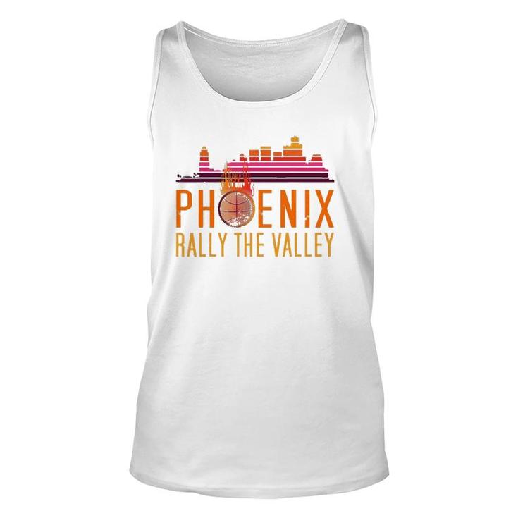 Rally In Valley Phoenix Basketball Phoenix Rally In Valley Unisex Tank Top