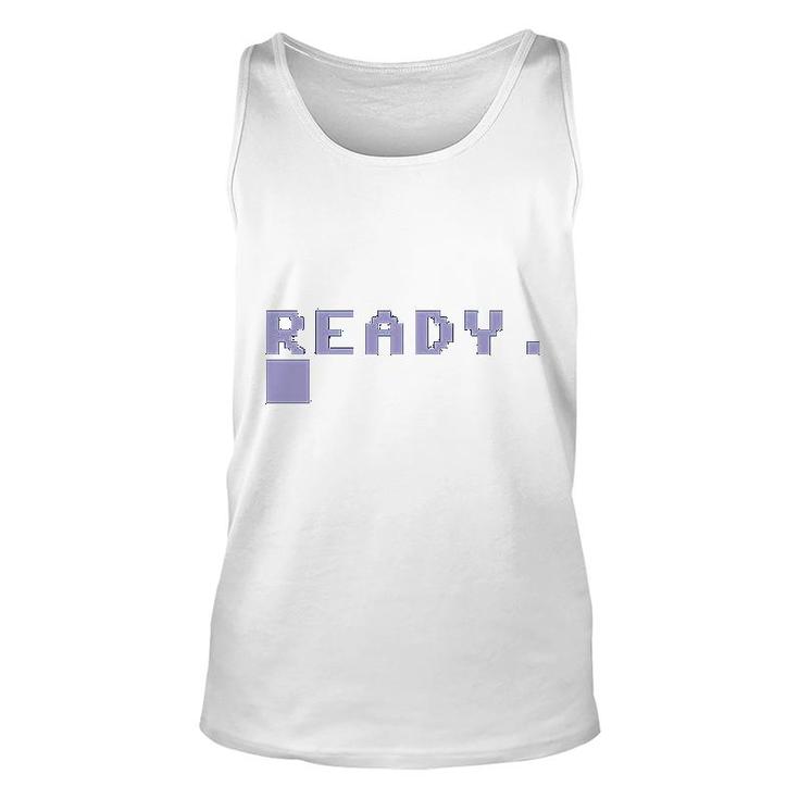 Ready  80s Home Computer Unisex Tank Top