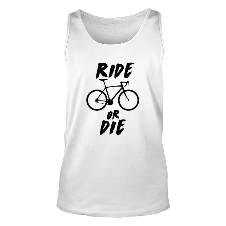 Ride Or Die Cycling Unisex Tank Top