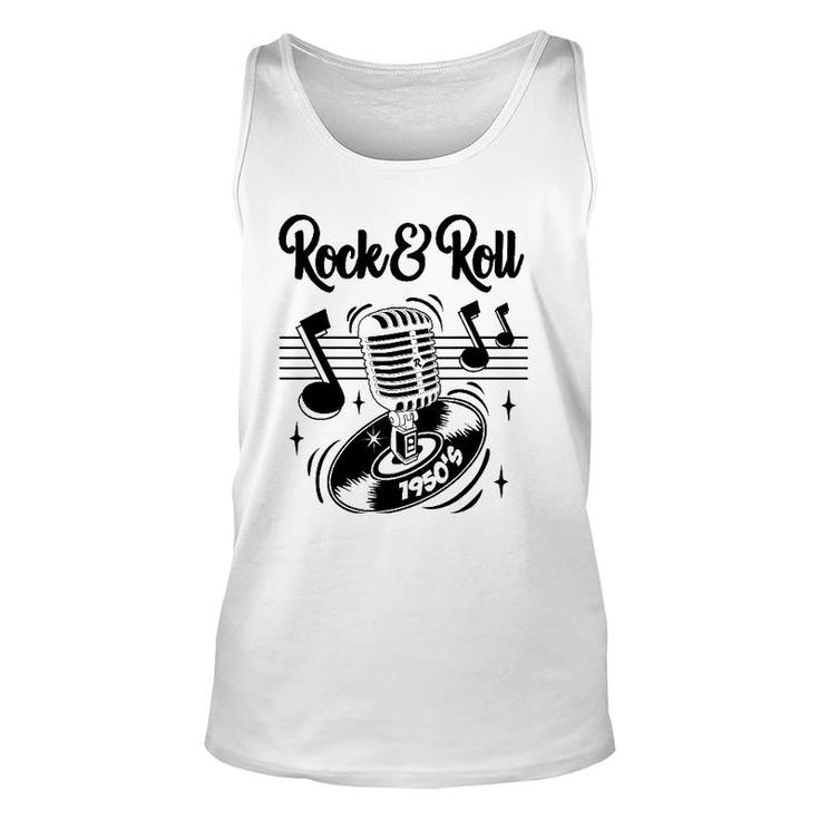 Rockabilly Rocker Clothes 50S Sock Hop Greaser 1950S Doo Wop Tank Top
