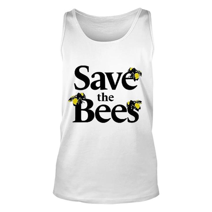 Save The Bees Unisex Tank Top