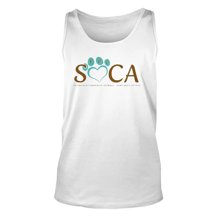 Saving And Rescuing Animals  Unisex Tank Top