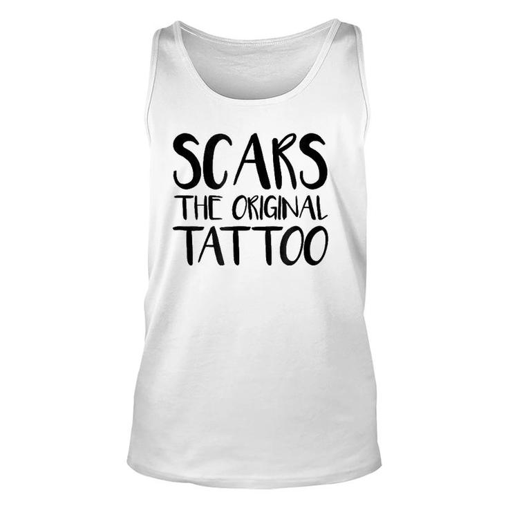 Scars The Original Tattoo Unisex Tank Top