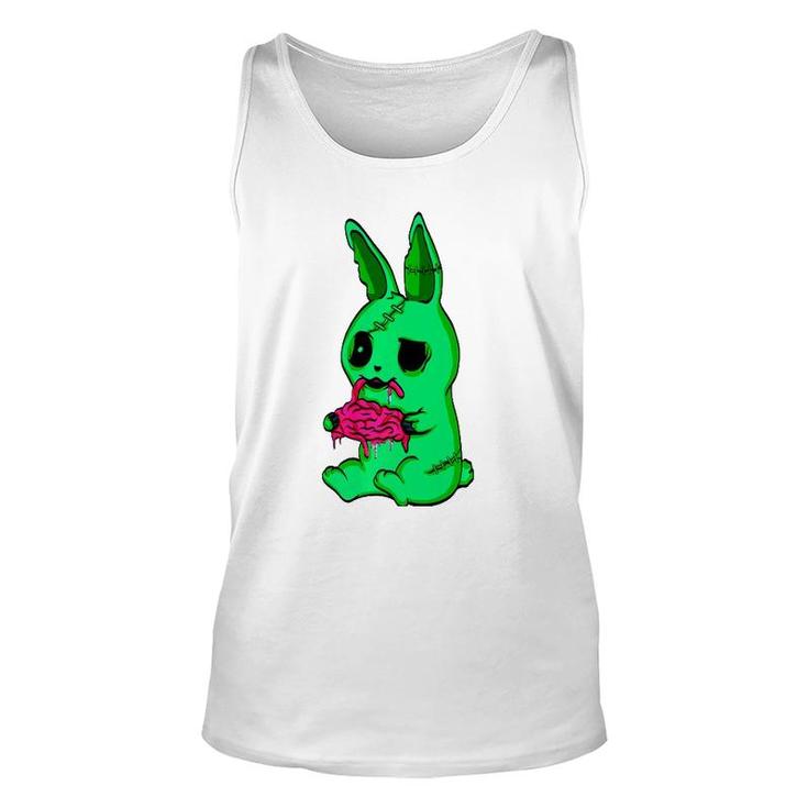 Scary Halloween  Easter Bunny Zombie Rabbit Unisex Tank Top