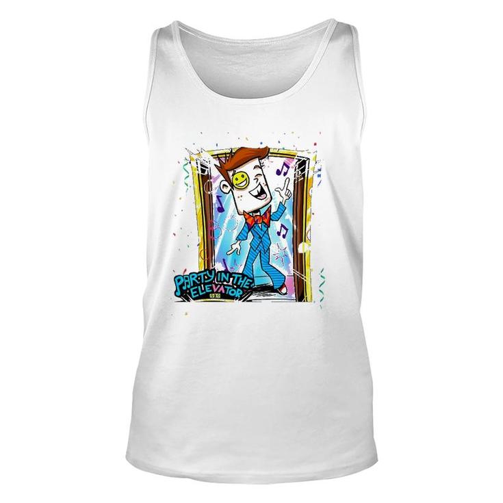 School Out For Party, Dance In Elevator, Quarantined Party Unisex Tank Top