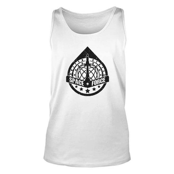 Space Force Badge Unisex Tank Top