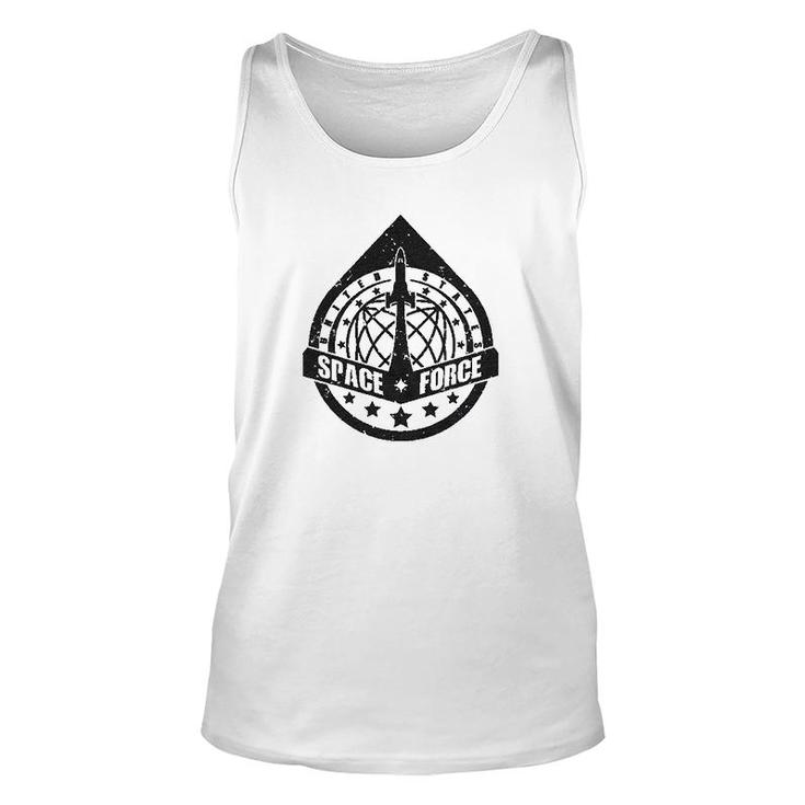 Space Force Badge Unisex Tank Top