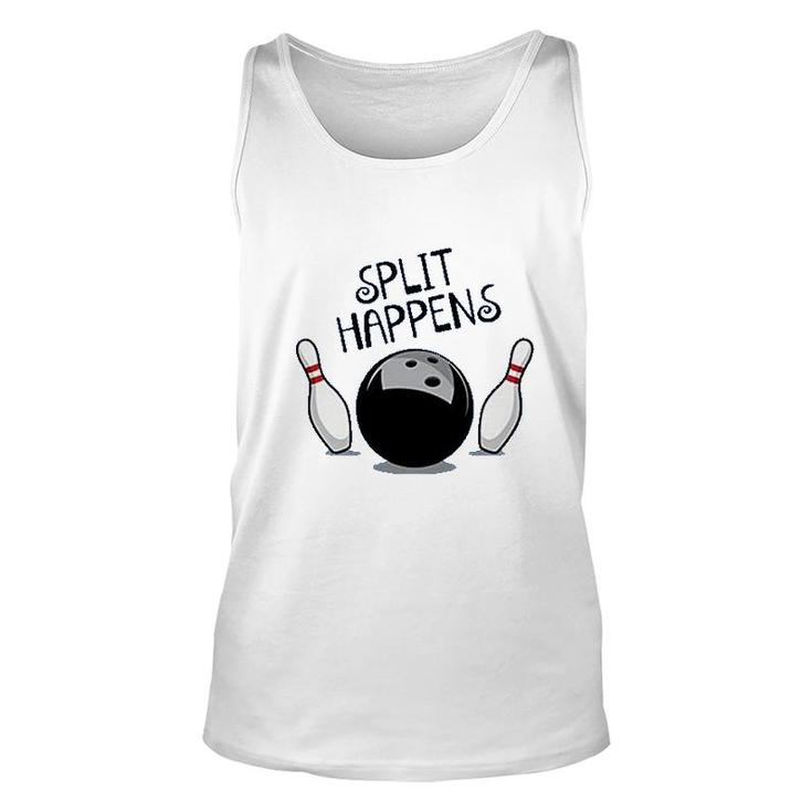 Split Happens Unisex Tank Top