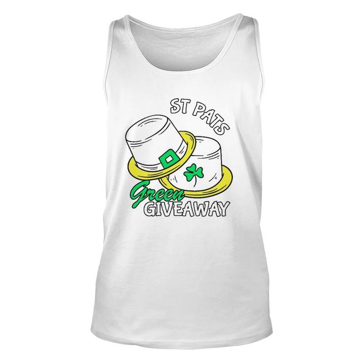 St Pats Green Giveaway Gift Unisex Tank Top