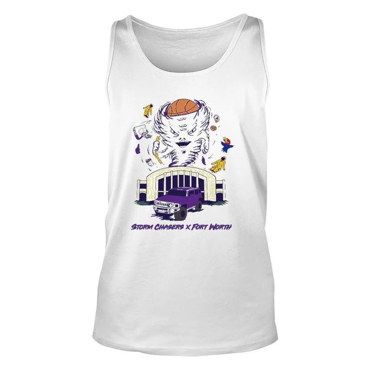Storm Chasers X Fort Worth Basketball Unisex Tank Top