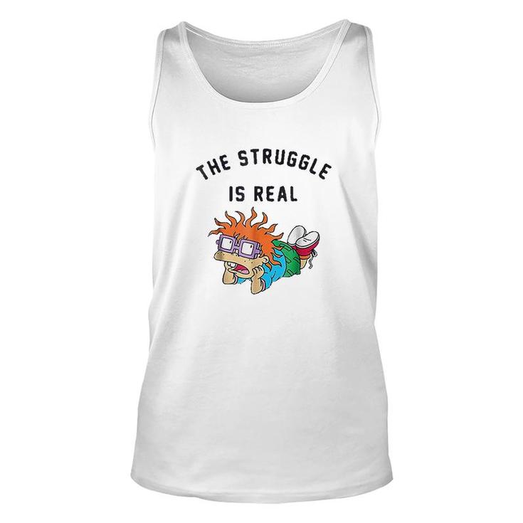 Struggle Is Real Unisex Tank Top