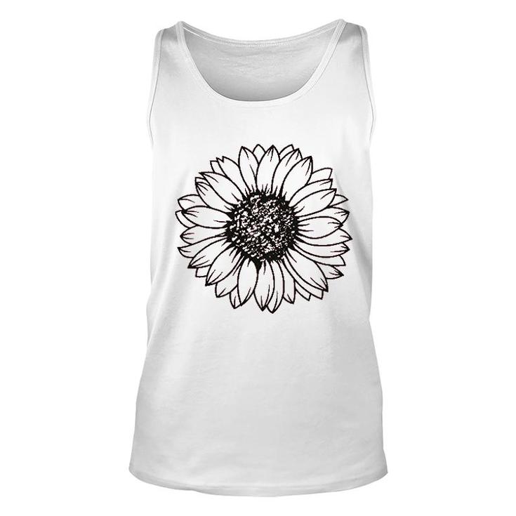 Sunflowe Funny Floral Unisex Tank Top