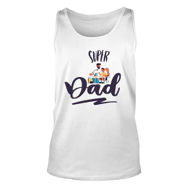Super Dad Father's Day Unisex Tank Top