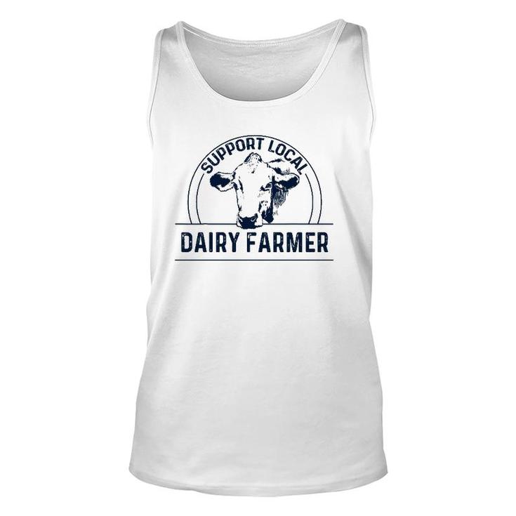 Support Local Dairy Farmer Unisex Tank Top