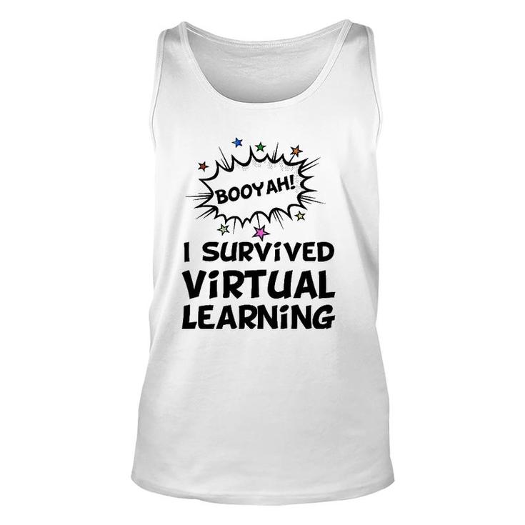 I Survived Virtual Learning End Of Year Remote Teacher Tank Top