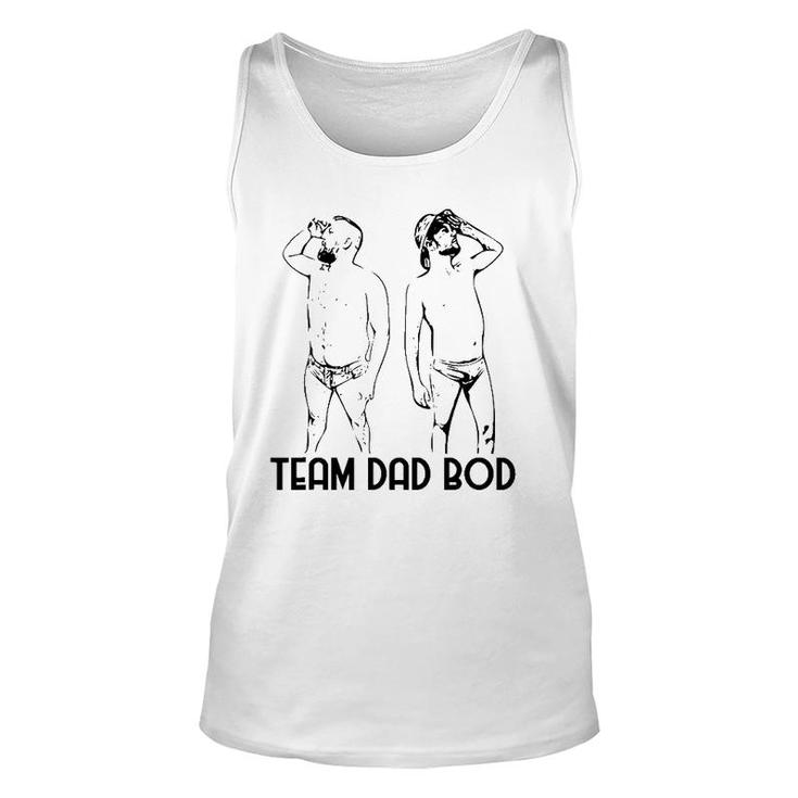 Team Dad Bod - Dad Body Funny Father's Day Group Unisex Tank Top