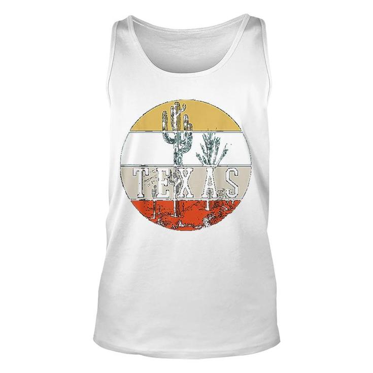 Texas Us Country State Souvenir Retro Unisex Tank Top