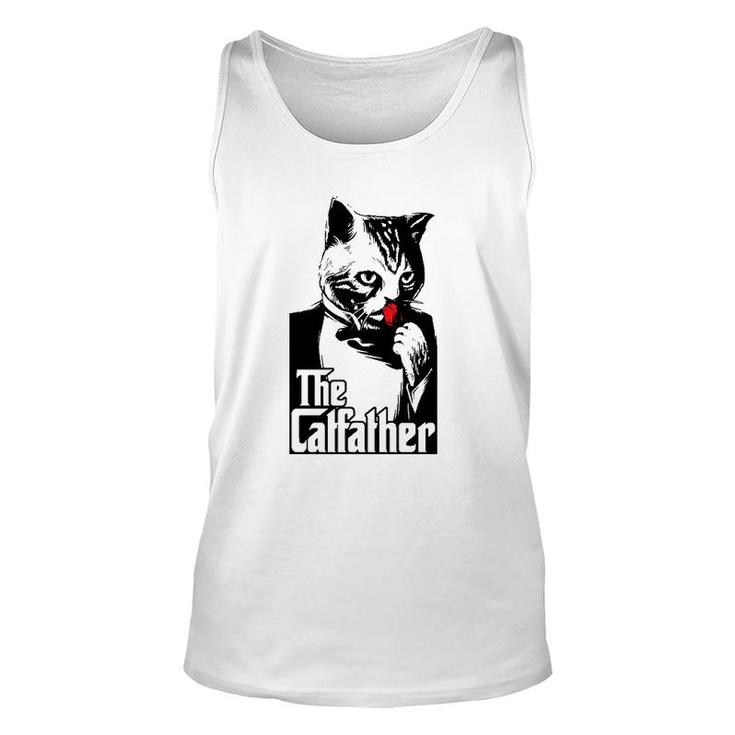 The Catfather Funny Parody Unisex Tank Top