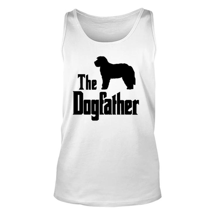 The Dogfather - Funny Dog Gift Funny Bernedoodle  Unisex Tank Top