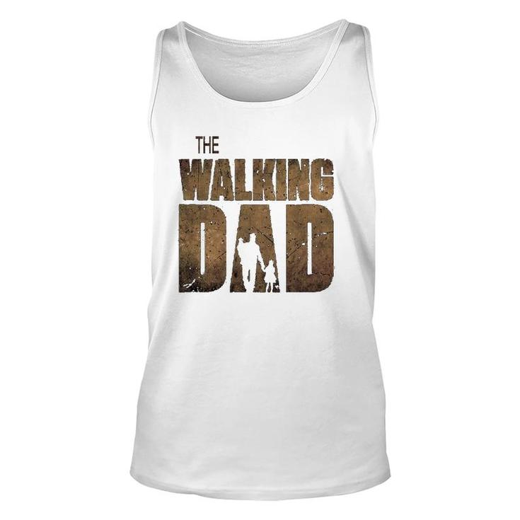 The Walking Dad , Father's Day Tee Unisex Tank Top