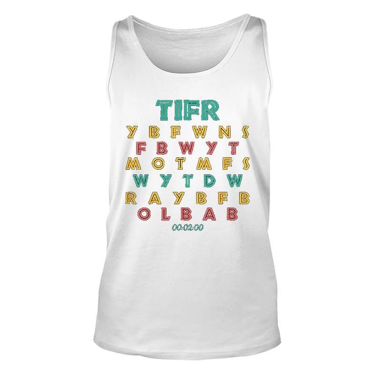 This Is For Rachel Funny Voicemail Tifr Unisex Tank Top