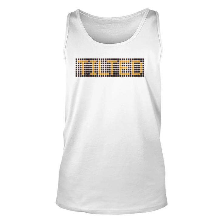 Tilt - Pinball Machine Collecting Classic Pinball Unisex Tank Top