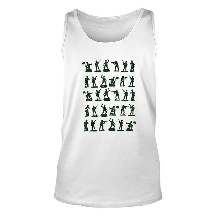 Toy Soldiers Cute Little Lovers Unisex Tank Top