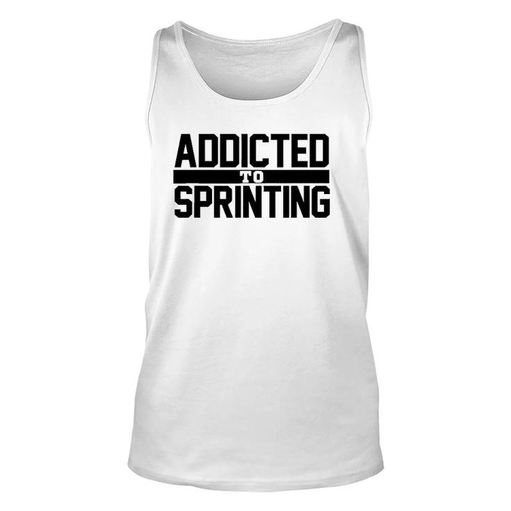 Track And Field Sprinters Sprinting Unisex Tank Top