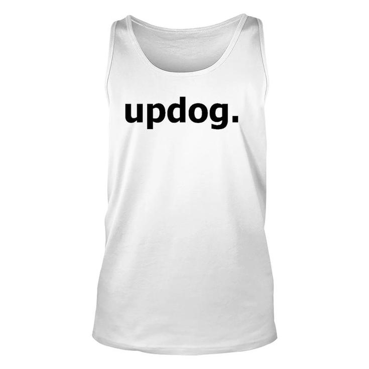 Updog Funny Joke Graphic Tee Unisex Tank Top