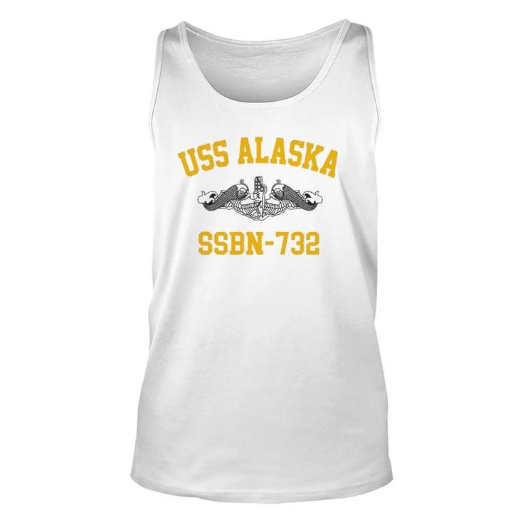 Uss Alaska Ssbn 732  Unisex Tank Top