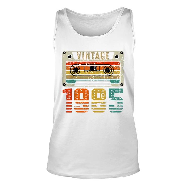 Vintage 1985 Funny 37 Years Old Men And Women 37Th Birthday  Unisex Tank Top