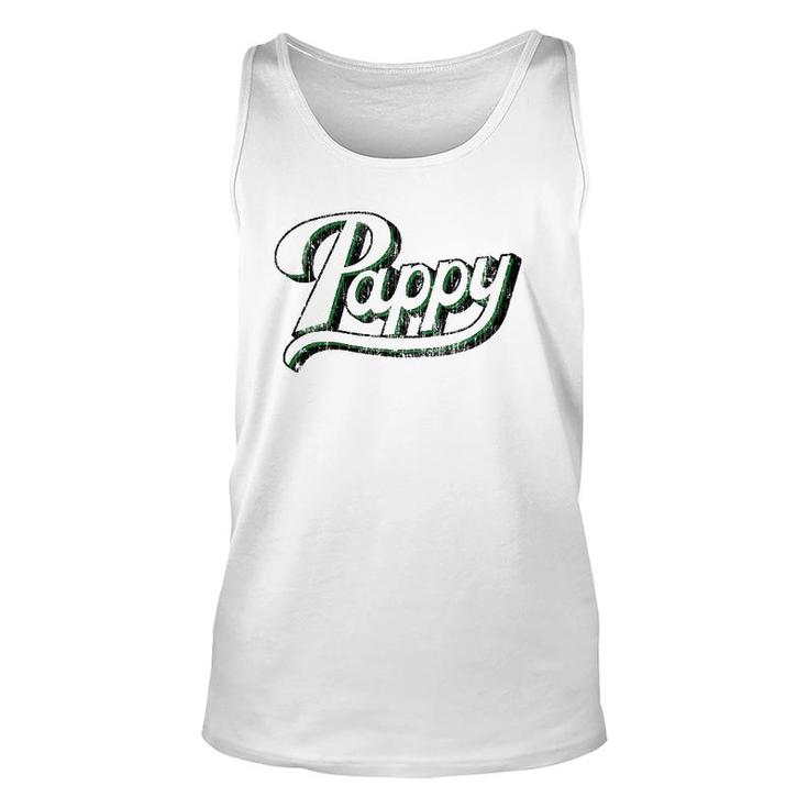 Vintage Pappy Father's Day For Grandpa From Grandkids Unisex Tank Top