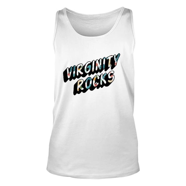 Virginity Mens & Womens Rocks Original Trendy Summer Pattern Tank Top