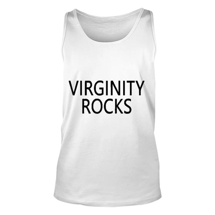 Virginity Crew Rocks Great Gift Unisex Tank Top