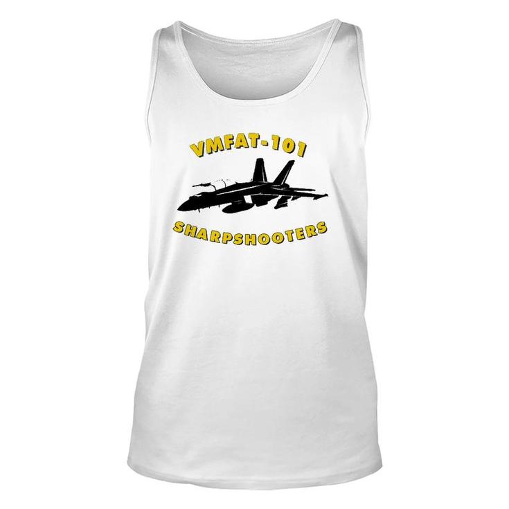 Vmfat-101 Fa-18 Fighter Attack Training Squadron Tee Unisex Tank Top