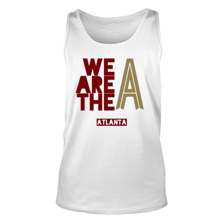 We Are The A Atlanta Soccer Jersey 404 United Unisex Tank Top