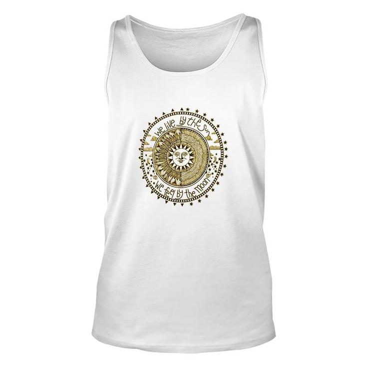We Live By The Sun Unisex Tank Top